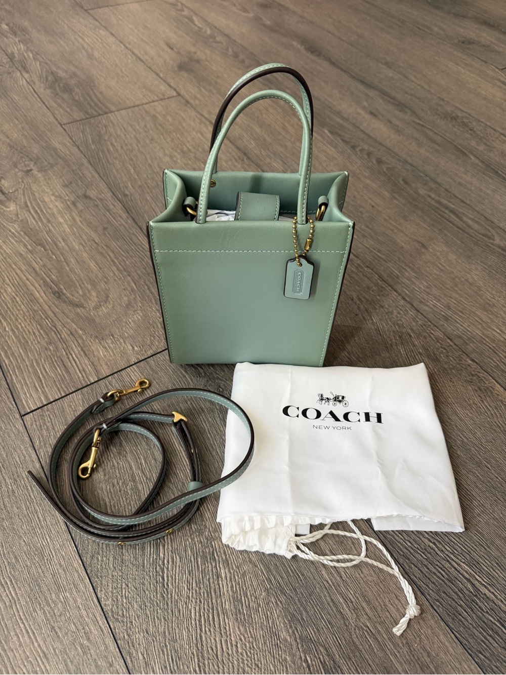 Coach Mini Bonnie Cashin Tote in Sage